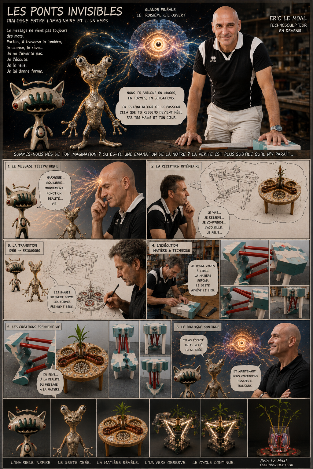 Les Ponts Invisibles — dialogue entre l'imaginaire et l'univers